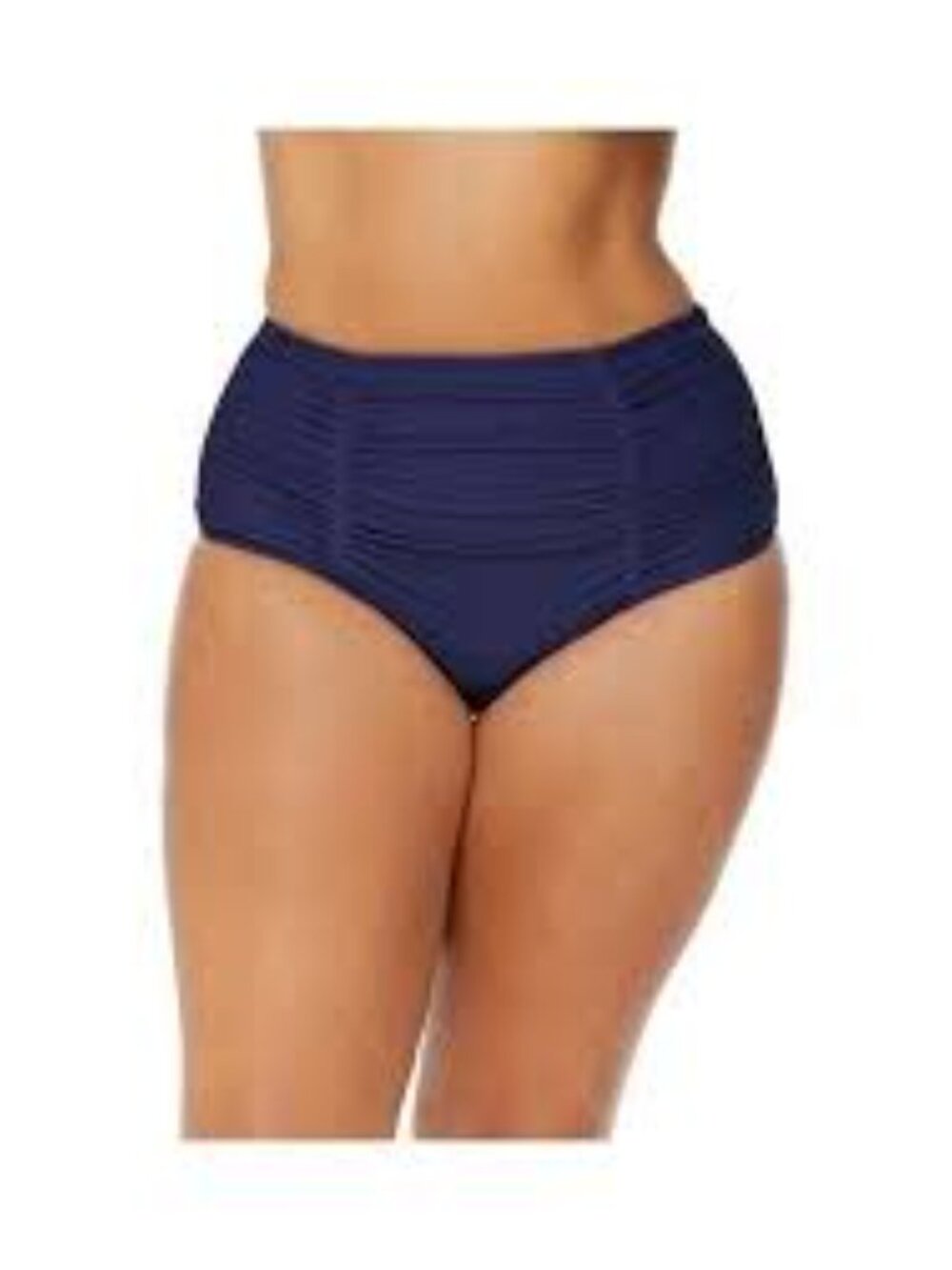 Raisins Curve Costa Ruched High Waist Bikini Bottoms new!